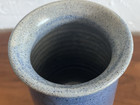 Pottery Vase, Blue, Signed by artist Joe Chomyn, Indiana — photo 8