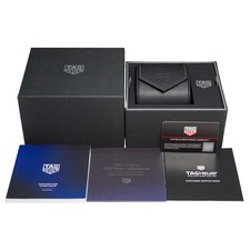 TAG HEUER WATCH AQUARACER PROFESSIONAL 200 SOLARGRAPH WBP1121.BB0003 SS/GP MEN'S 3