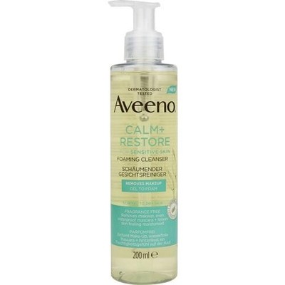 AVEENO Calm+ Restore schäumender Gesichtsreiniger 200 ml PZN 19822124