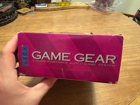 SEGA Game Gear Handheld video game CIB system NICE cosmetic shape screen issue