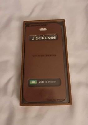 JisonCase Premium Leatherette Flip Case for iPhone 5 JS-IP5002B