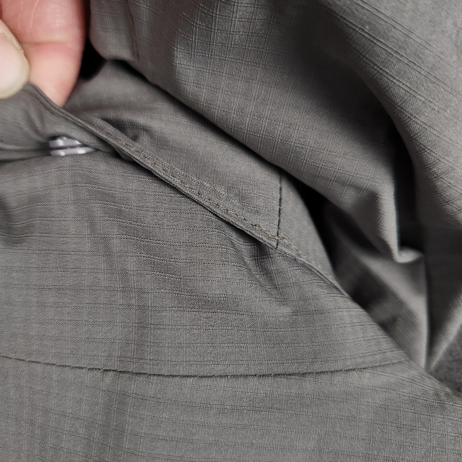 Patagonia All Time Shell Jacket Womens Small Gray Rain Coat Waterproof 27185 thumbnail 4