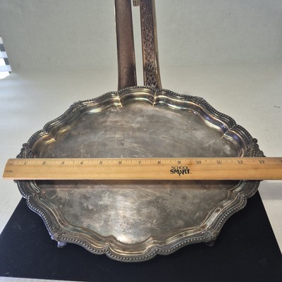 Antique Silver-Plated Tray by James Dixon & Sons – Dated July 4