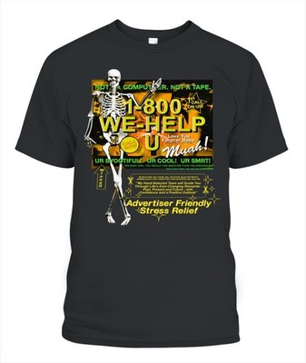 New!!! MDE Sam Hyde “1-800 We Help U” T-Shirt Never Worn S-5XL | eBay