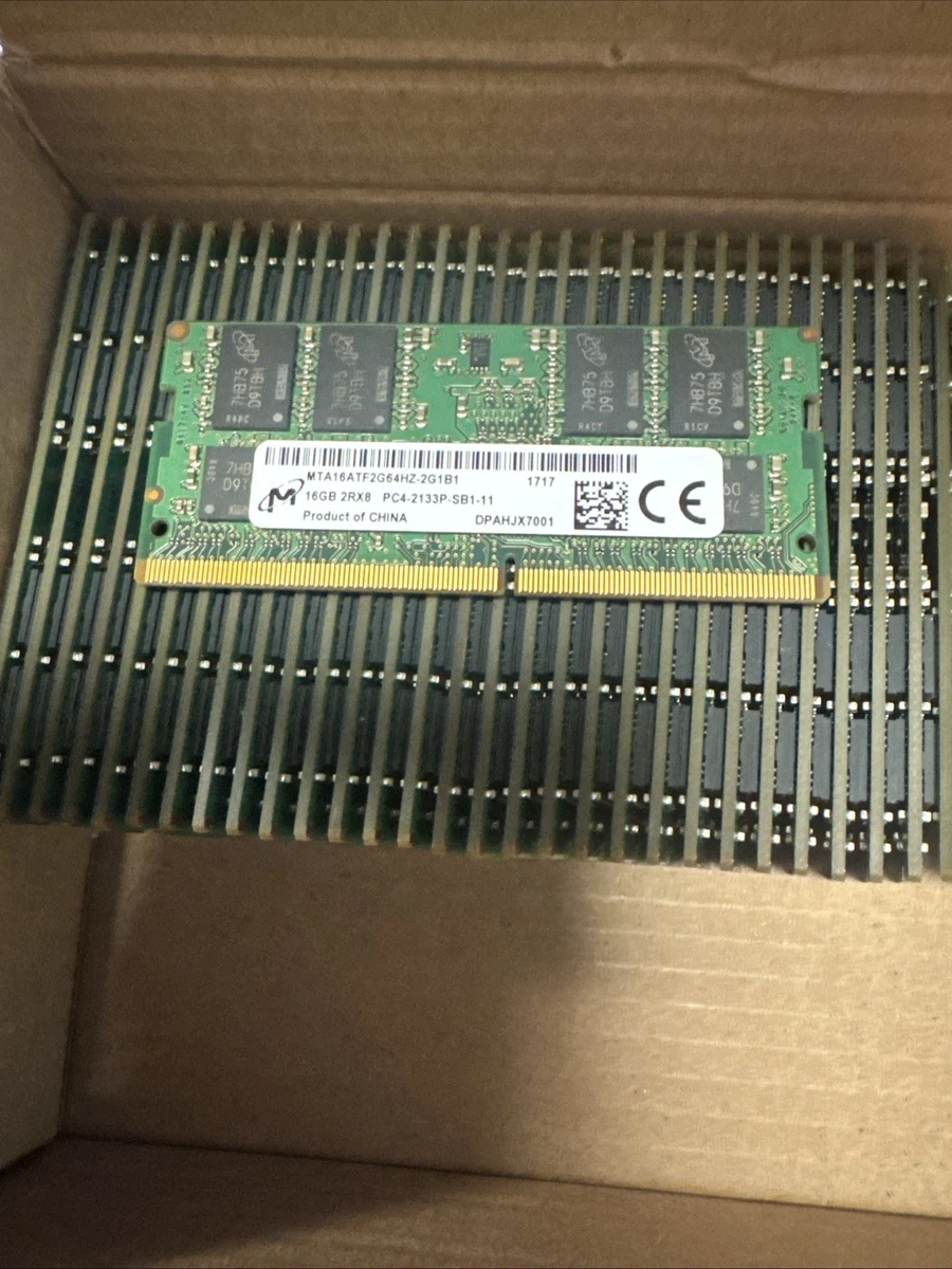 PC4-17000 (DDR4-2133) Bus Speed 16 GB Total Capacity DDR4 SDRAM