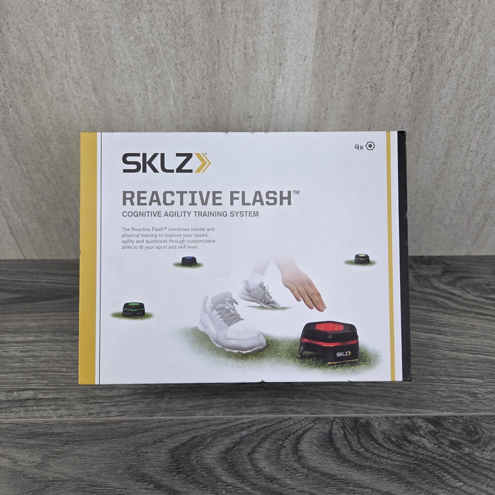SKLZ Reactive Flash LED Training Pods Reaction Time Agility NEW $220 Retail