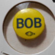 3/4" Bob Lagomarsino 1986 California U.S. House cello pinback button