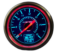 Blitz Racing Meter I-d 60mm Mechanical Temperature Gauge Water Oil Temp Blue Jdm Blitz Racing Meter I-d 60mm Mechanical Temperature Gauge Water Oil Temp Blue Jdm