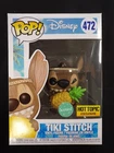 TIKI STITCH FUNKO POP! DISNEY LILO & STITCH #472 VINYL FIGURE