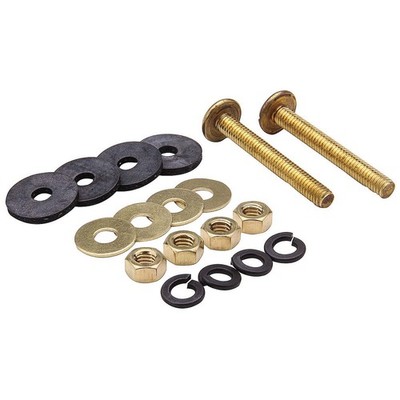 PPG 40610 for PlumbMaster Solid Brass Tank Bolt Pair (Pair), 5/16 Diameter X