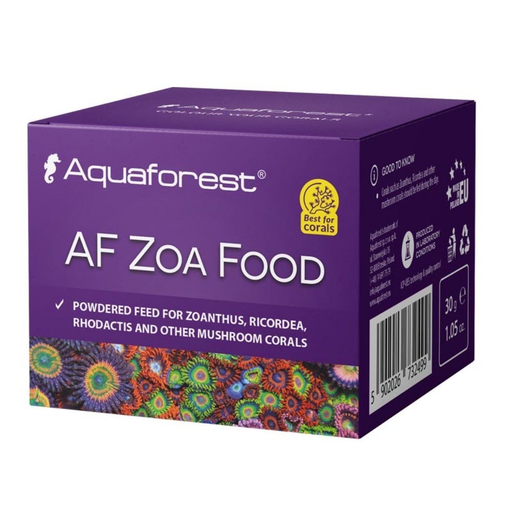 Aquaforest AF Zoa Food 30gr Alimento in Granuli per Zooanthus e Ricordeae