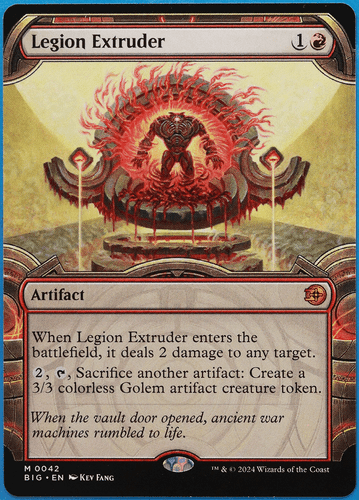 Legion Extruder (Showcase 42) Outlaws of Thunder Junction Big Score MINT 502889 - Picture 1 of 2