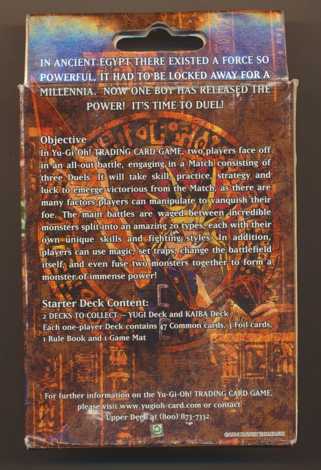 Yugioh TCG 2002 ORIGINAL Starter Deck Yugi SDY FACTORY SEALED!! - Image 2 of 4