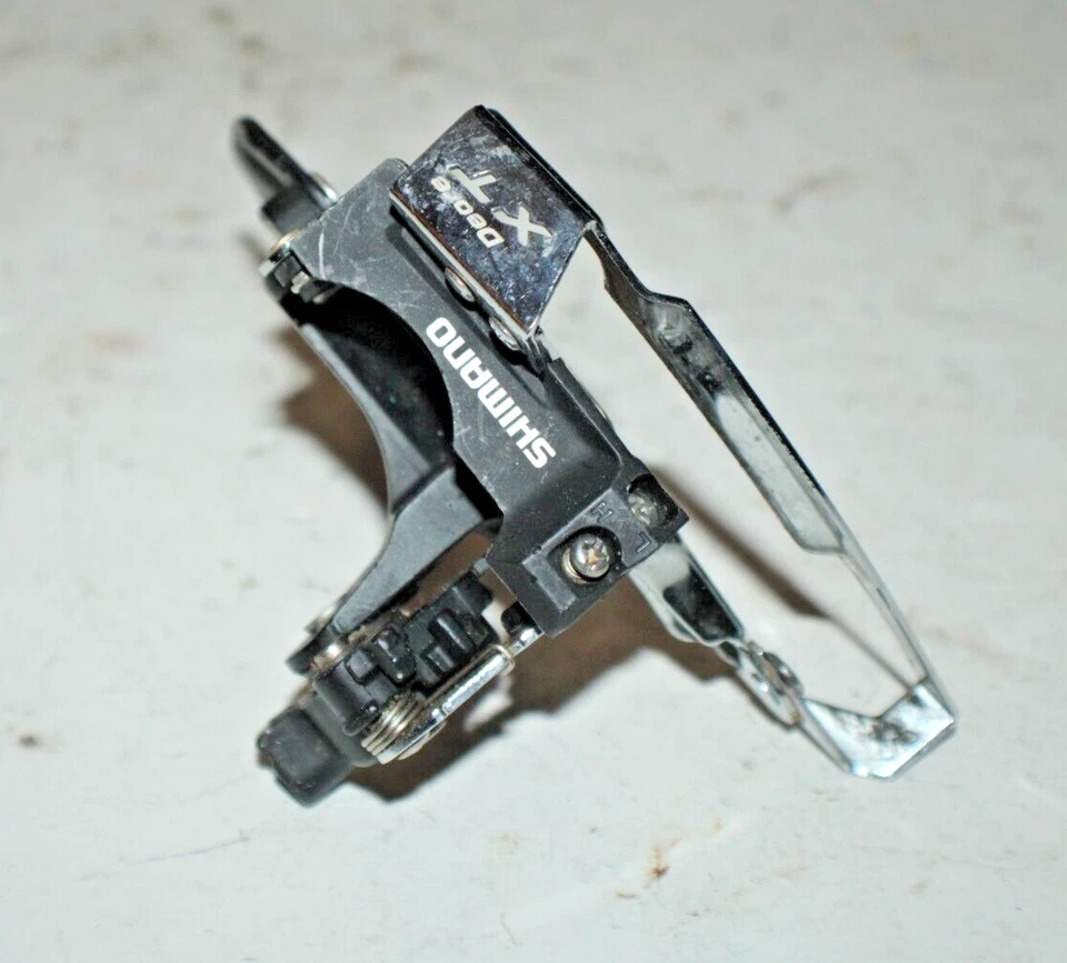 Shimano Deore XT Double MTB Front Derailleur FD-M770 BB-Mount T-Pull USA Shipper - Image 3 of 4