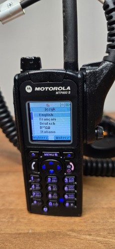 Motorola MTP 850 s MTP850s TETRA Radio Ham 380-440 mhz Répéteur, GPS - Photo 10 sur 16