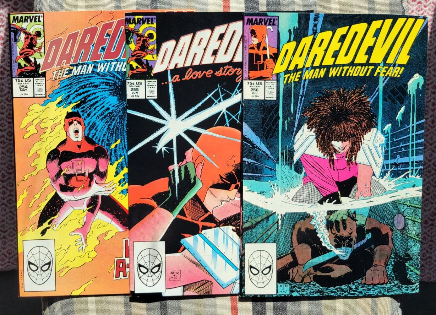 Daredevil #254 255 256 - First App and origin of Typhoid Mary, Marvel, Must See!