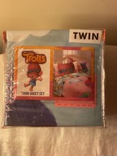Trolls Dreamworks Twin Sheet Set New Unopened