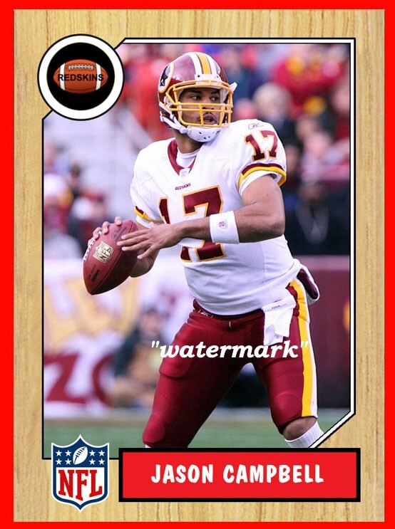 Jason Campbell Washington Redskins Premium Fridge Magnet