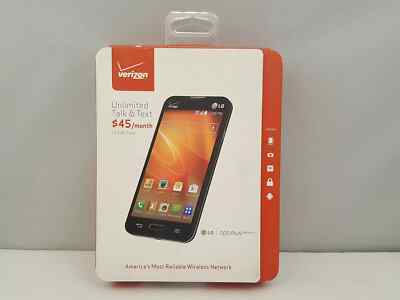 NEW LG Optimus 4GB Black Smartphone Phone Only -No Contract/Service