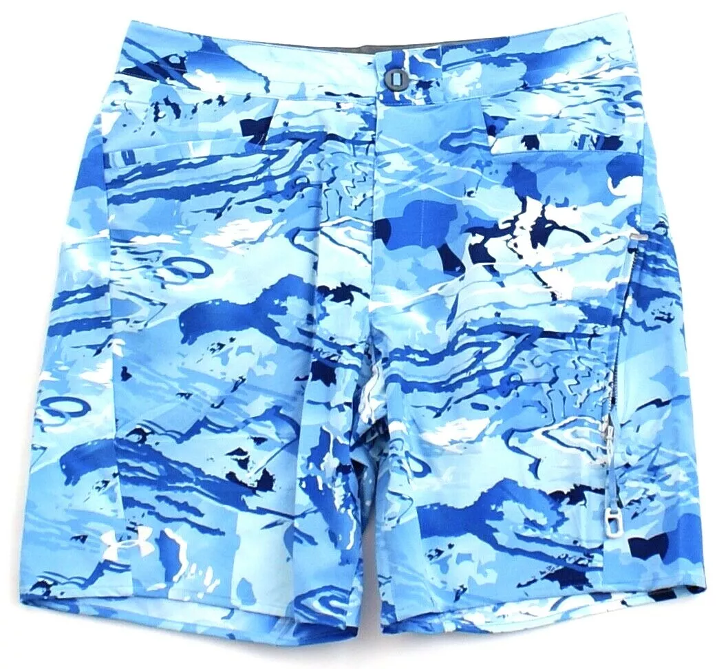 Under Armour Hydro Armour UA Shoreman Hybrid Blue Camo Fishing