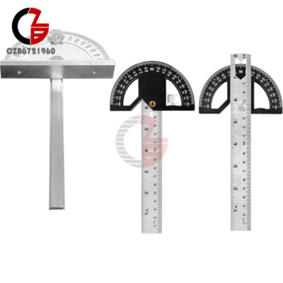180 degree Protractor Angle Finder Rotary Measuring Ruler / Table Saw Protractor