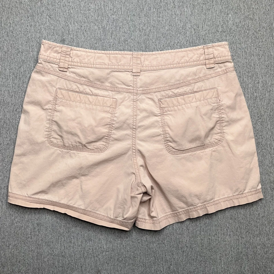 Pantalones Cortos DKNY Jeans Para Mujer Talla 10 Rosa Frontal Plano Bolsillo Corte Medio Informales Foto 2 de 4