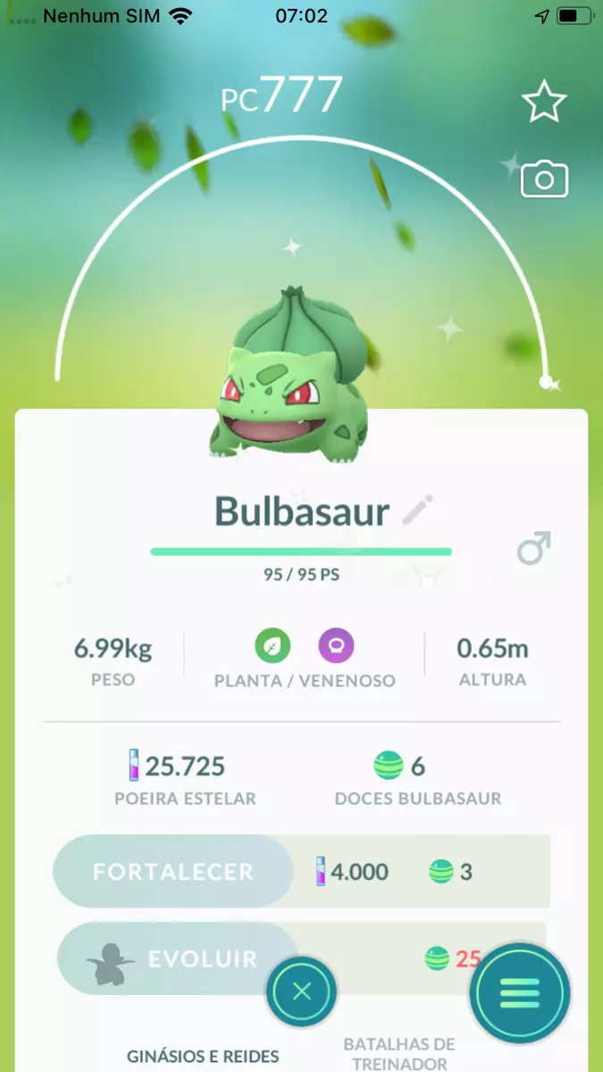 Pokemon Shiny Bulbasaur Registered or 30 days safe & fast