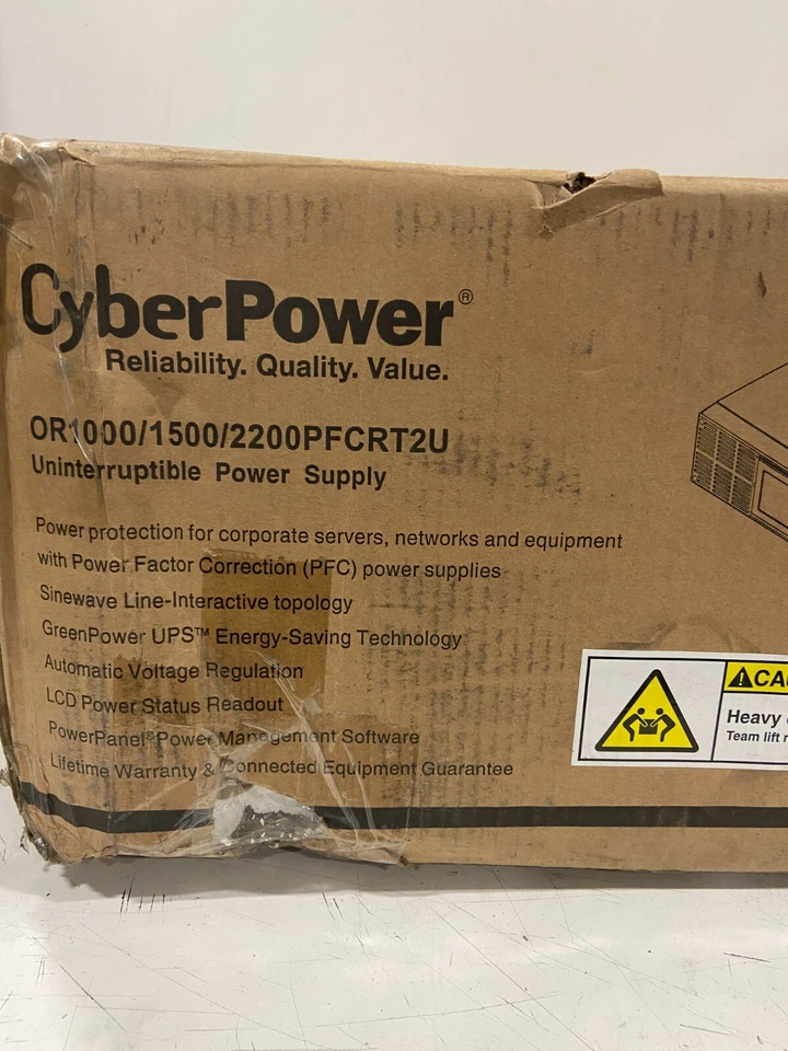 CyberPower OR1000/1500/2200PFCRT2U Power Supply - Image 2 of 2