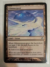 Glimmerpost Scars of Mirrodin (227/249) MTG Magic NM/LP Land Locus BULK DISCOUNT