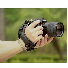 JJC Soft Hand Strap Wrist Grip for Canon Nikon Sony Fuji Olympus Cameras Red