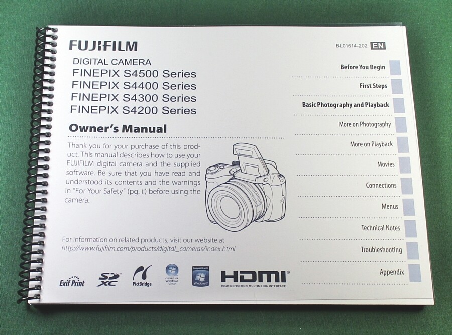 Fujifilm FinePix S4200 - S4500 Owner's Manual: 147 Pages