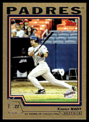 2004 Topps Gold #154 Xavier Nady /2004