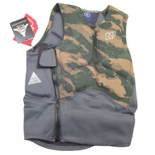 Gilet NeilPryde Impact con cerniera laterale | Verde oliva/mimetico | Taglie S - L