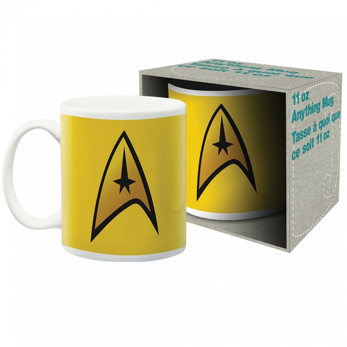 Star Trek Captain Logo Ceramic Mug Multi-Color | eBay