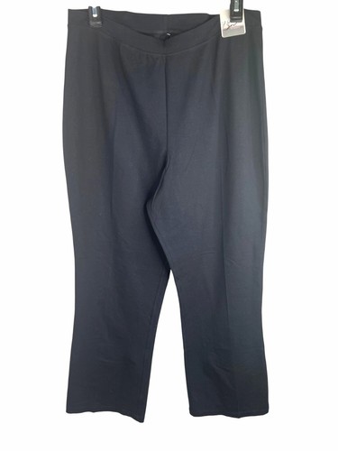 Lane Bryant V Sport By Venezia Black Stretch Pants Womens Activewear 18/20 - Picture 2 of 11