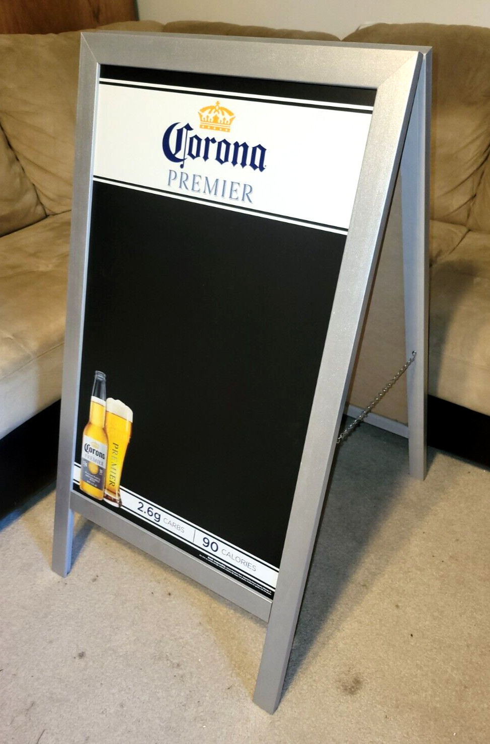 CORONA PREMIER BEER A-FRAME WRITE ON MENU SPECIAL SANDWICH CHALK BOARD SIGN NEW