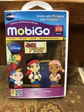 Vtech Mobigo Game Disney Jake  Neverland Pirates