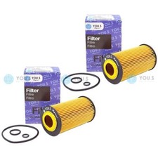 2 x YOU.S Original Ölfilter kompatibel mit CHRYSLER / MERCEDES - 0001802609