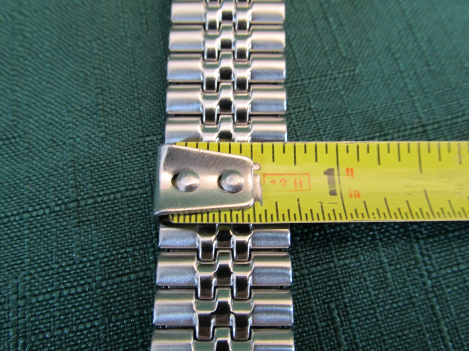 New Speidel EuroFlex Expansion Wrist Watch Band Silver Tone Made in USA