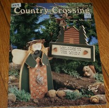 Country Crossings 3 Painting Decor Craft Book American Angel/Liberty/Family 