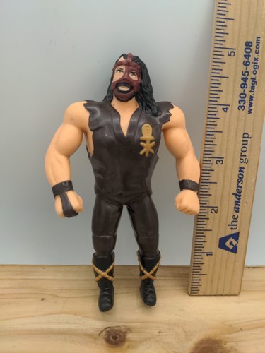 WWF Bend Ems Mankind Mick Foley Just Toys 1997 Vin...