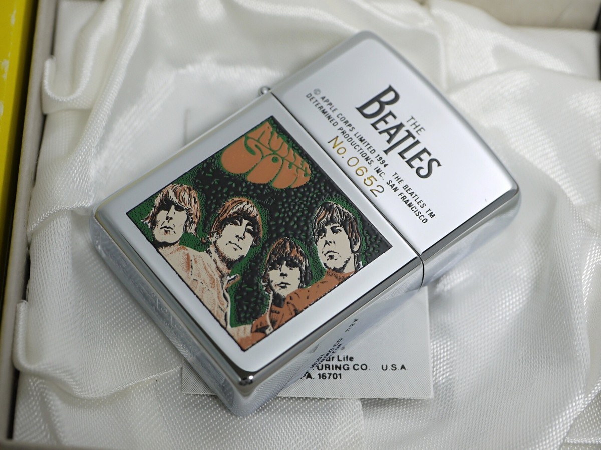 ZIPPO THE BEATLES COLLECTION,RUBBER SOUL,COLLECTIBLE JAPAN05431 