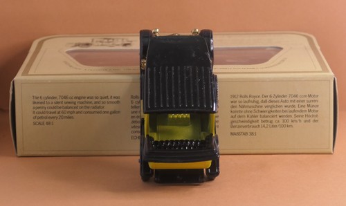 Vintage MATCHBOX by Lesney Models of Yesteryear Y7-3 1912 Rolls-Royce - Picture 10 of 10