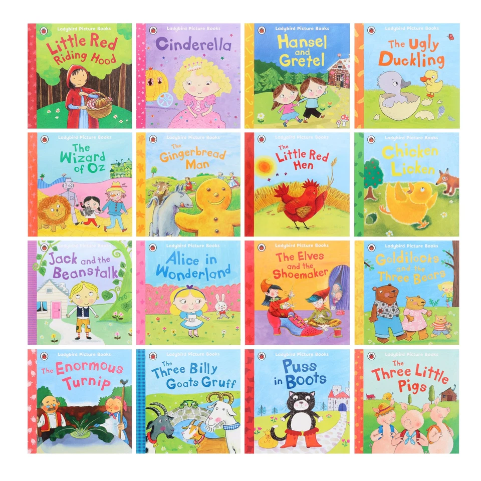 Ladybird Tales 16 Picture Books Collection Set - Ages 5-7 - Paperback - Image 2 of 4