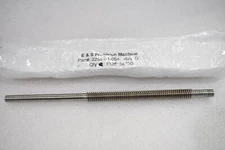 E&S PRECISION MACHINE 2258-01-054 REV. D THREADED SHAFT