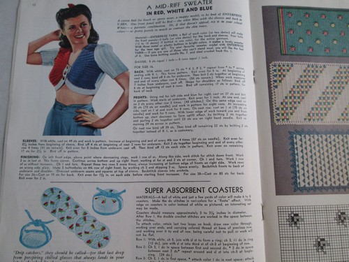 1943 Laces + Edgings / 1948 Ruffled Doilies / Enterprise Cotton Yarn No.9301 - Picture 7 of 12