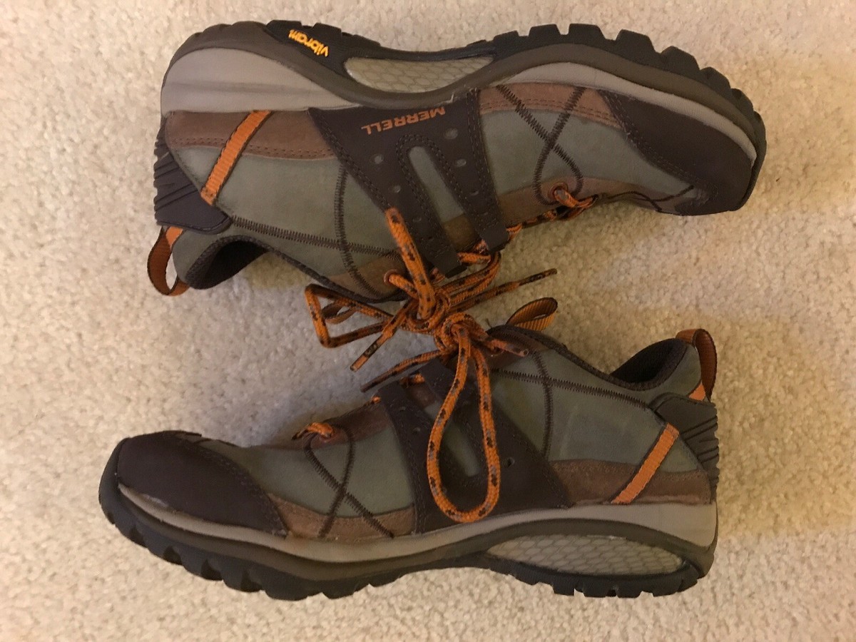 Merrell Performance Footwear Tan and Orange with Vibram Sole & Continuum Outers EUC Women main image 2