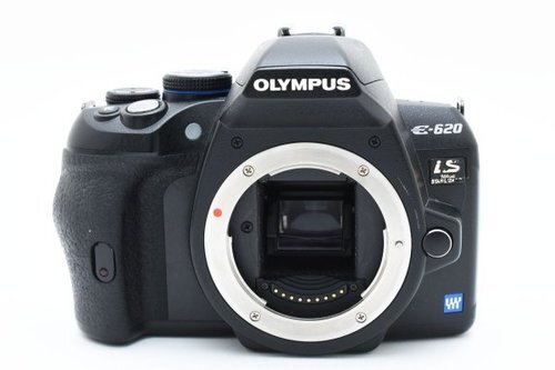 Olympus E-620 IS 12.3MP Digital SLR Camera Body Only Black Tested Working Used - Picture 3 of 9