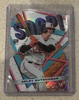 2023 Topps Pristine Baseball ADLEY RUTSCHMAN RC Oh Snap Insert SP Orioles!!