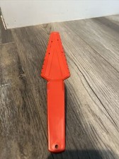 Vintage TUPPERWARE Cake Pie Server Knife Spatula Red 1228